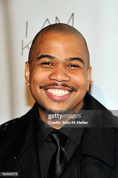 Actor Omar Gooding attends the 3rd annual Grammy Awards Gold Carpet post party with Sean "Diddy" Combs at Boulevard3 on January 31, 2010 in...