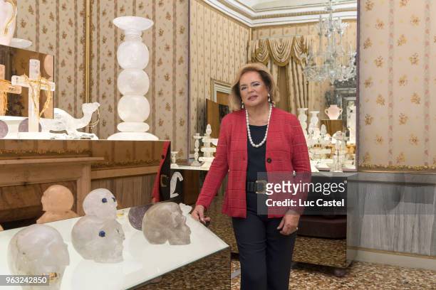Ira Von Furstenberg exhibits her "Objets Uniques" Collection at Museo Correr on May 25, 2018 in Venice, Italy.