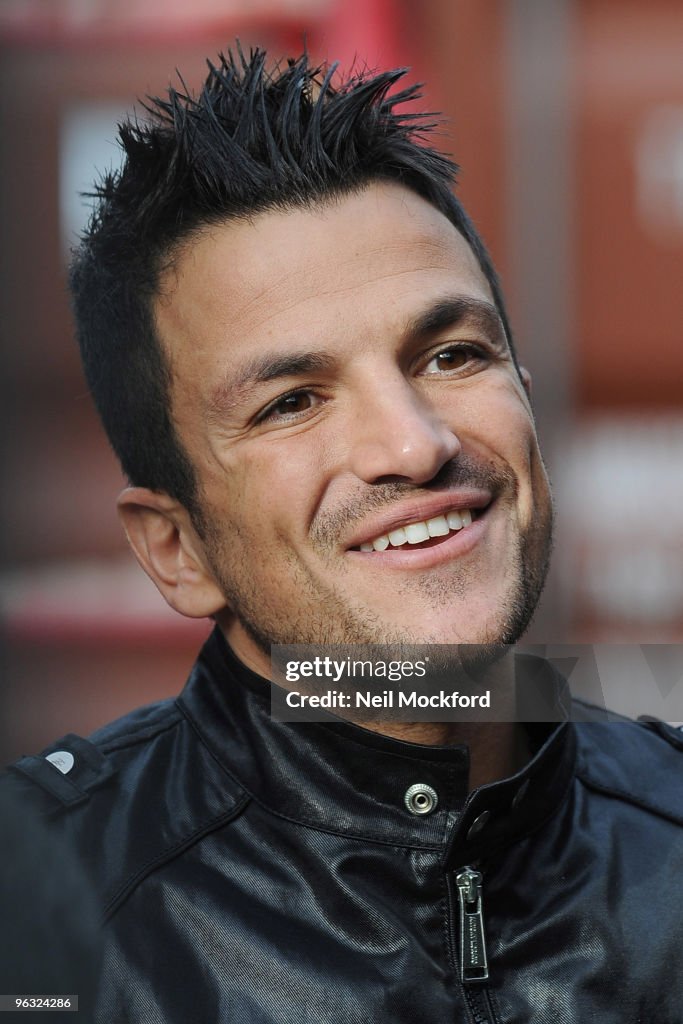 Celebrity Sightings In London - February 1, 2010