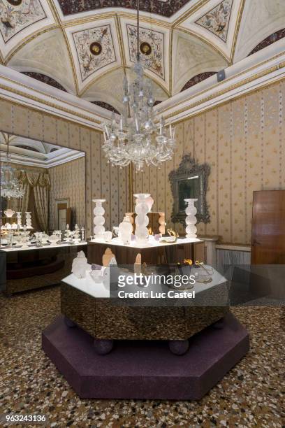 Exhibition of Ira Von Furstenber "Objets Uniques" Collection at Museo Correr on May 25, 2018 in Venice, Italy.