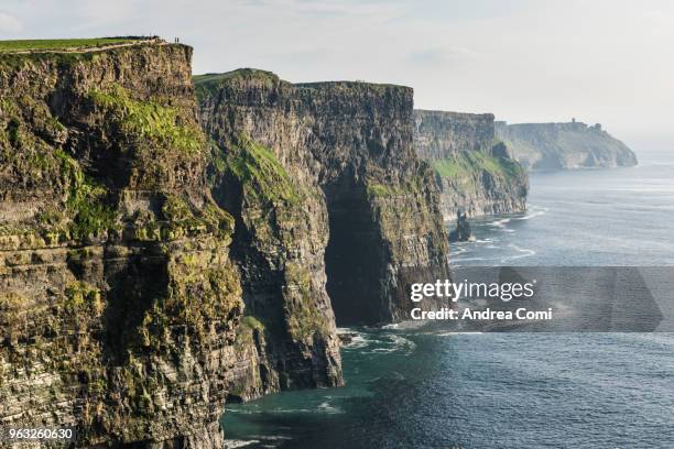 cliffs of moher, county clare, munster province, republic of ireland, europe - doolin stock pictures, royalty-free photos & images