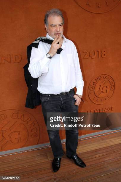 Raphael Mezrahi attends the 2018 French Open - Day Two at Roland Garros on May 28, 2018 in Paris, France.