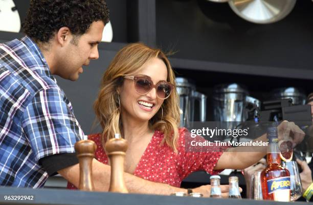 Chef Giada De Laurentiis attends a Culinary event during the 2018 BottleRock Napa Valley Music Festival at Napa Valley Expo on May 27, 2018 in Napa,...