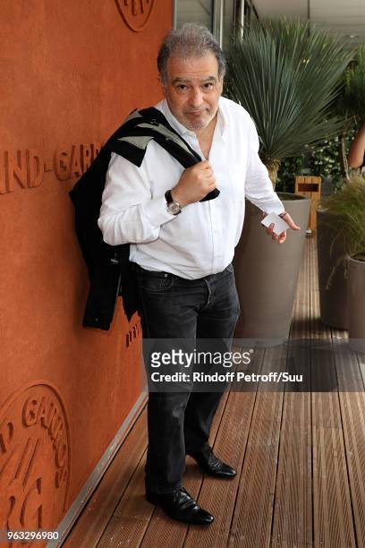 Raphael Mezrahi attens the 2018 French Open - Day Two at Roland Garros on May 28, 2018 in Paris, France.