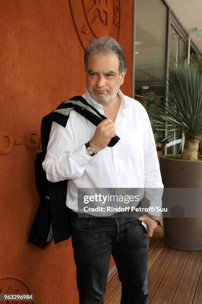 Raphael Mezrahi attens the 2018 French Open - Day Two at Roland Garros on May 28, 2018 in Paris, France.