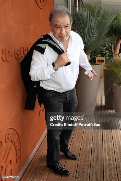 Raphael Mezrahi attens the 2018 French Open - Day Two at Roland Garros on May 28, 2018 in Paris, France.