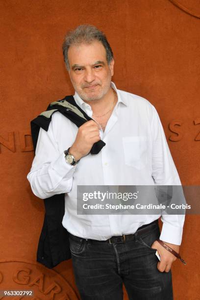 Raphael Mezrahi attends the 2018 French Open - Day Two at Roland Garros on May 28, 2018 in Paris, France.