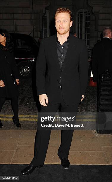 Kevin McKidd arrives at the UK film premiere of 'A Single Man', at the Curzon Cinema Mayfair on February 1, 2010 in London, England.