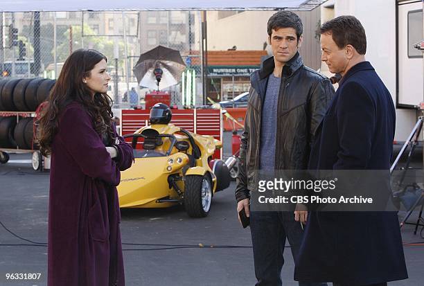 The Formula" -- Guest star Race car driver Danica Patrick, is questioned by Det. Don Flack and Det. Mac Taylor on CSI: NY, scheduled to air...