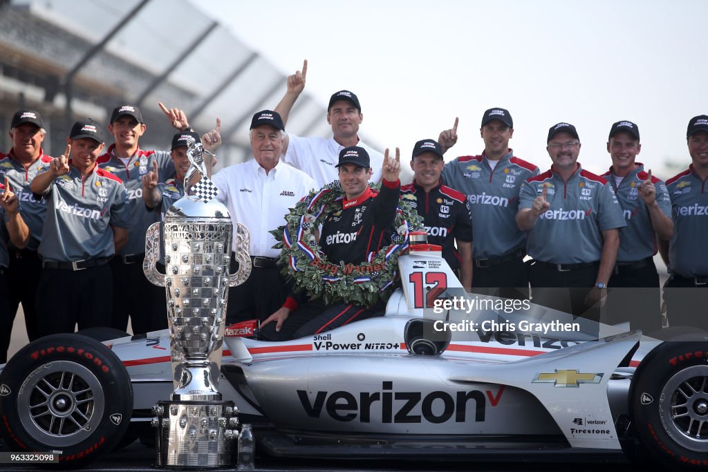 102nd Running of the Indianapolis 500 - Champion's Portraits