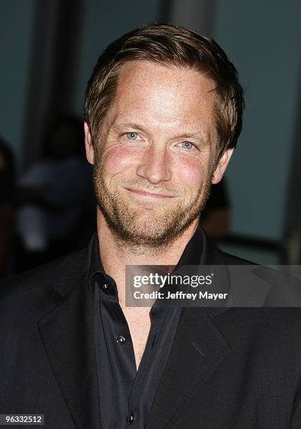 Matt Letscher arrives at the Los Angeles Premiere of "Towelhead" at the Arclight Cinemas on September 3, 2008 in Hollywood, California.