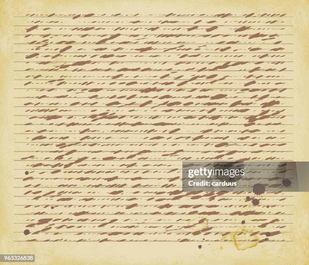 Cal Graphics Paper Vector Illustration Of Old Calligraph Paper High-Res Vector Graphic ...