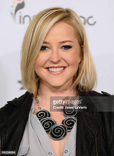 Singer Samantha Marq attends the 1st annual Data Awards at Hollywood Palladium on January 28, 2010 in Hollywood, California.