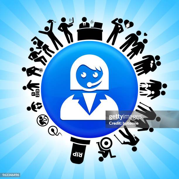 customer service lifecycle stages of life background - customer life cycle stock illustrations