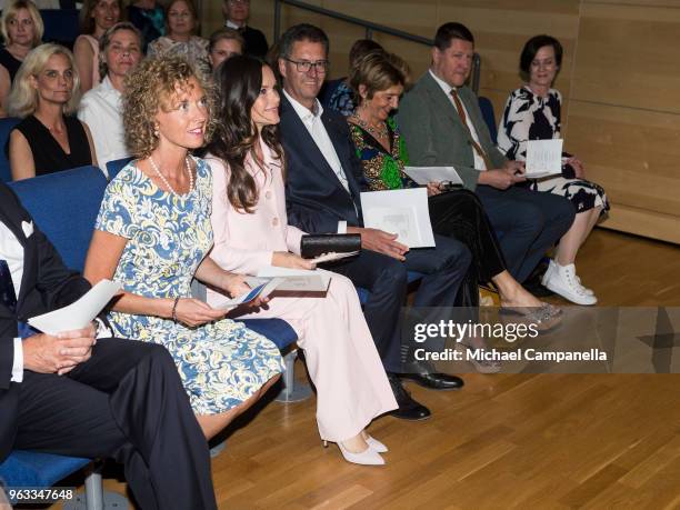 Princess Sofia of Sweden attends The Sophia Party and presentation of Medals of Merit to Sophia Sisters at Sophiahemmet on May 28, 2018 in Stockholm,...