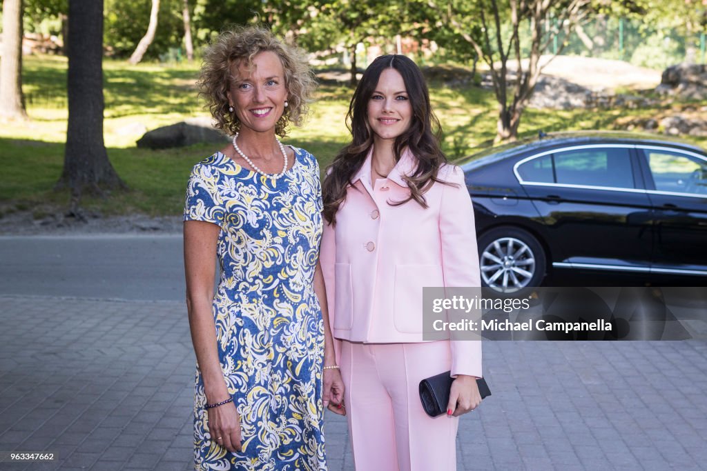 Princess Sofia Of Sweden Attends The Sophia Party And Presentation Of Medals Of Merit To Sophia Sisters