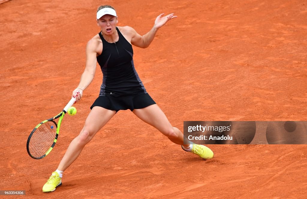 French Open tennis tournament 2018 - Day 2