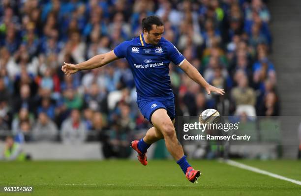 Dublin , Ireland - 26 May 2018; James Lowe of Leinster during the Guinness PRO14 Final between Leinster and Scarlets at the Aviva Stadium in Dublin.