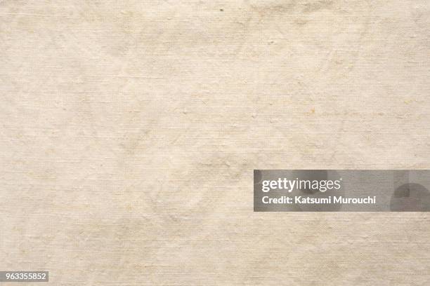 linen fabric texture background - table cloth stockfoto's en -beelden