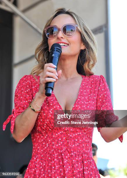 Chef Giada De Laurentiis attends the William Sonoma Culinary Stage on Day 3 of BottleRock Napa Valley Music Festival at Napa Valley Expo on May 27,...