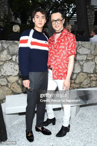 Se Hun attends Louis Vuitton 2019 Cruise Collection at Fondation Maeght on May 28, 2018 in Saint-Paul-De-Vence, France.