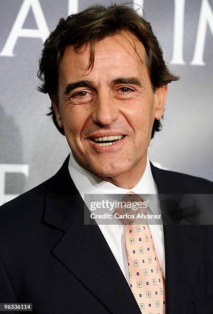 Jorge Juste attends "Edge of the Darkness" premiere at the Palafox cinema on February 1, 2010 in Madrid, Spain.