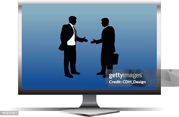 internet deal ~ vector - user acquisition stock illustrations