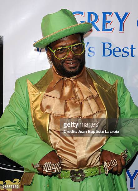 Don Magic Juan arrives at The Conga Room at L.A. Live on January 31, 2010 in Los Angeles, California.