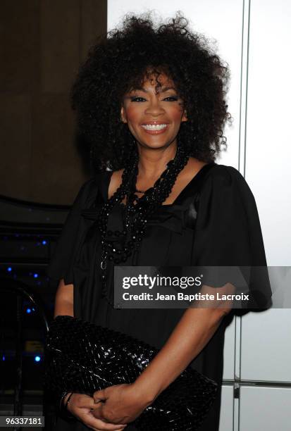 Jodi Watley arrives at The Conga Room at L.A. Live on January 31, 2010 in Los Angeles, California.