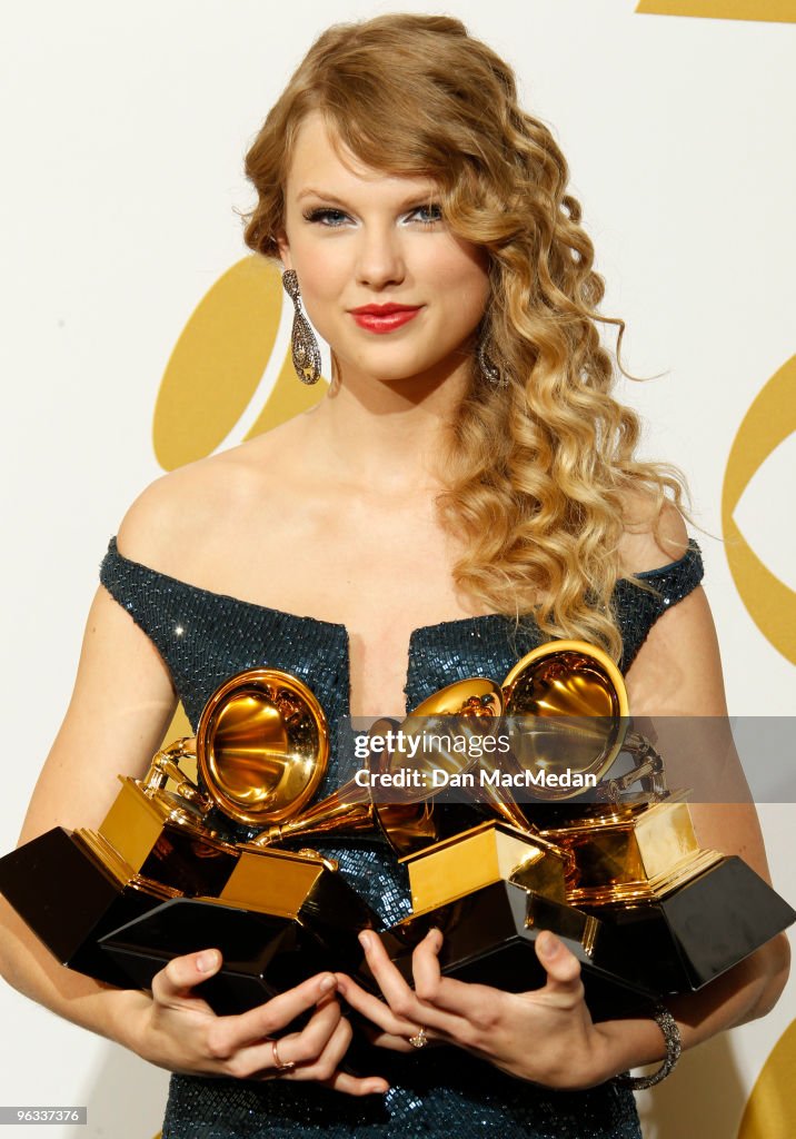 52nd Annual GRAMMY Awards - Press Room