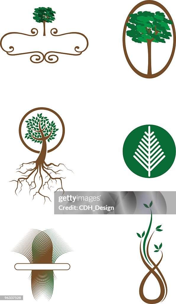 Tree Logos ~ Vector