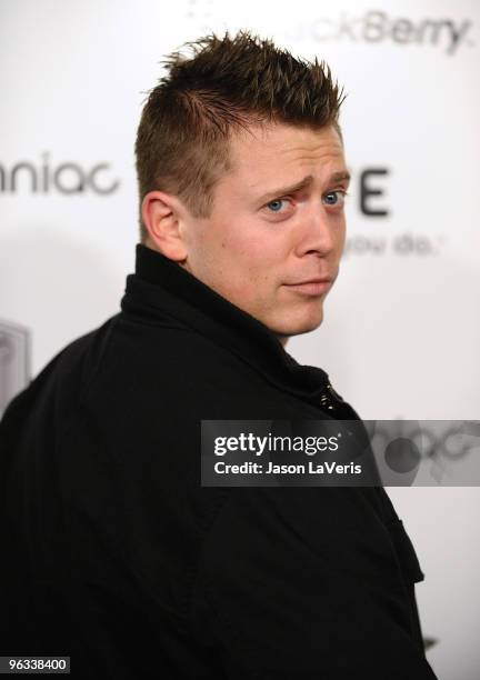 Mike "The Miz" Mizanin attends the 1st annual Data Awards at Hollywood Palladium on January 28, 2010 in Hollywood, California.