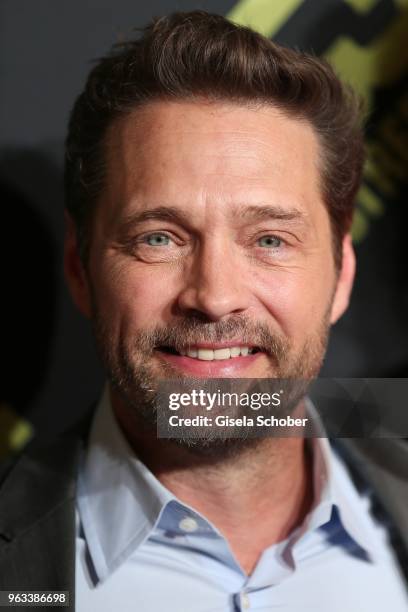 Jason Priestley during the premiere of Private Eyes at Gloria Palast on May 28, 2018 in Munich, Germany.