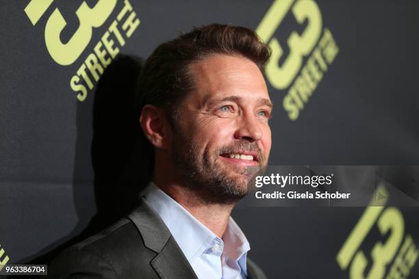 Jason Priestley during the premiere of Private Eyes at Gloria Palast on May 28, 2018 in Munich, Germany.