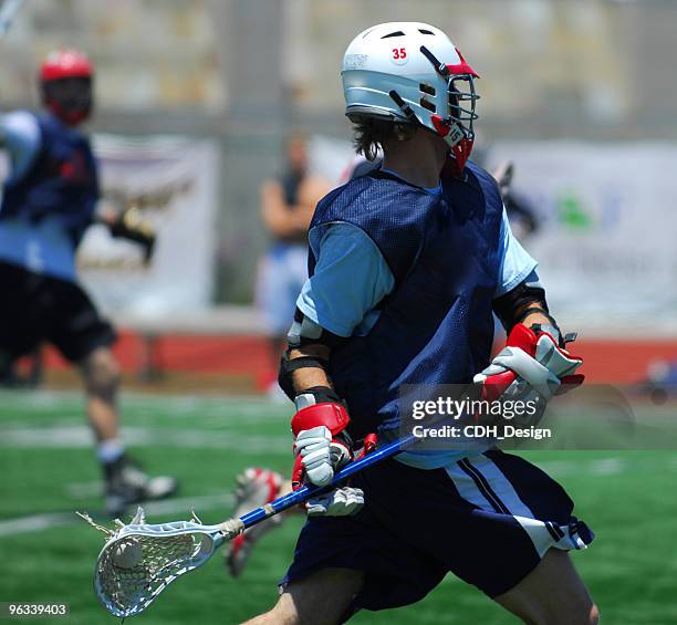 lacrosse-shooter - lacrosse stock-fotos und bilder