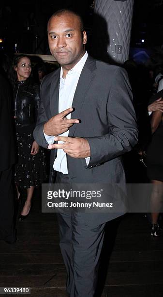 Londell McMillan attends Jamie Foxx's Post Grammy Party at The Conga Room at L.A. Live on January 31, 2010 in Los Angeles, California.