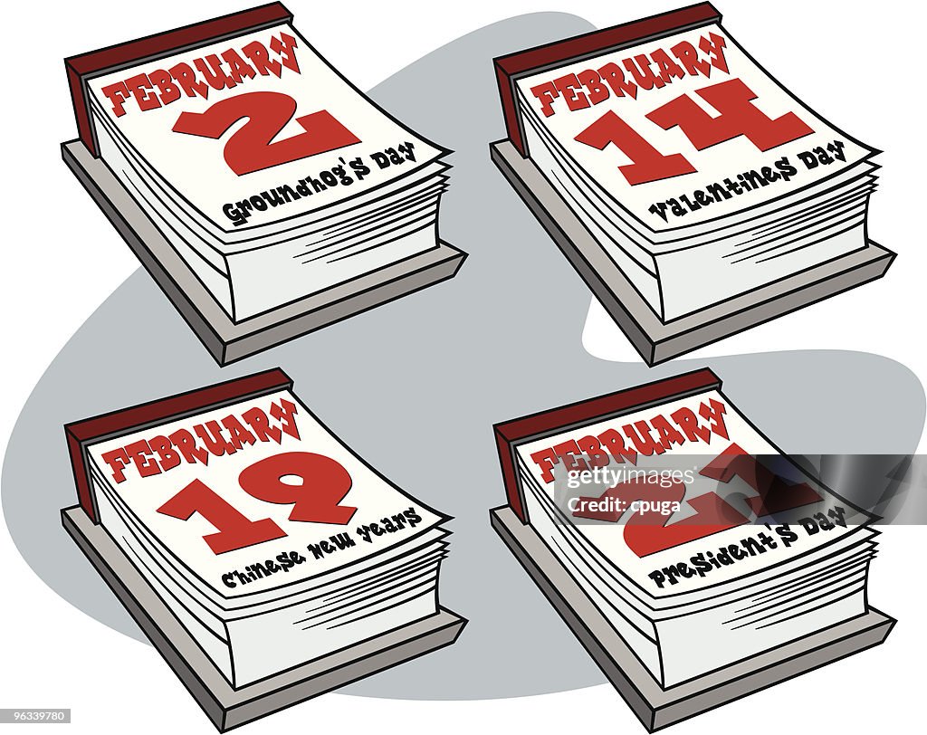 Febbraio Calendario festività
