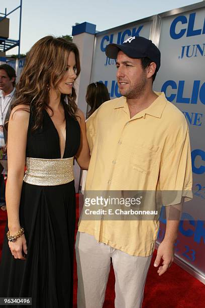 Kate Beckinsale and Adam Sandler