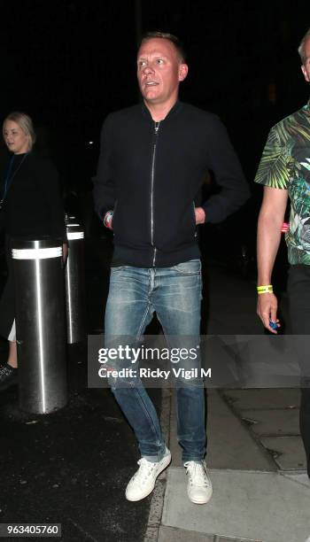 Antony Cotton seen attending Britain's Got Talent - semi final at Hammersmith Apollo on May 28, 2018 in London, England.