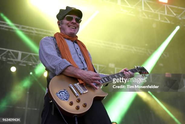 Rob Myers of Thievery Corporation performs during the 2018 BottleRock Napa Valley Music Festival at Napa Valley Expo on May 27, 2018 in Napa,...