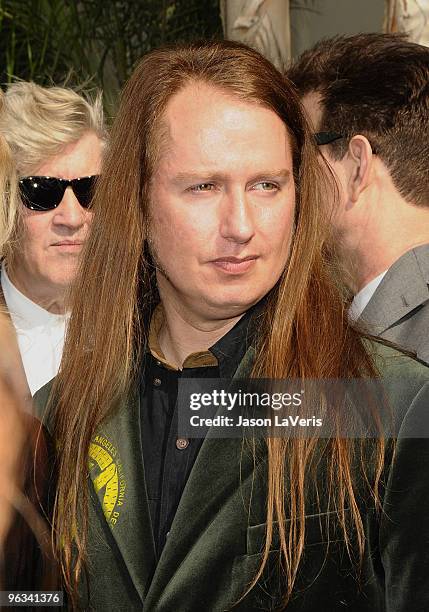 Roy Orbison Jr attends his father Roy Orbison's induction into the Hollywood Walk Of Fame on January 29, 2010 in Hollywood, California.