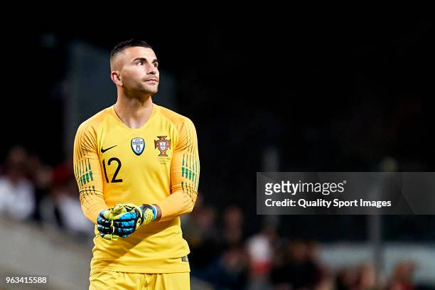 Anthony Lopes of Portugal looks on during the friendly match of preparation for FIFA 2018 World Cup between Portugal and Tunisia at the Estadio AXA...