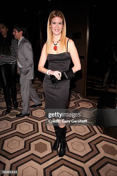 Television personality Alex McCord attends the premiere of "Kell on Earth" at the Tribeca Grand Hotel on February 1, 2010 in New York City.