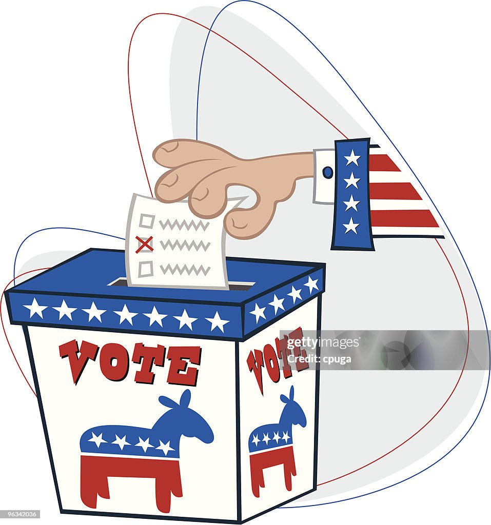 Democratic Graphics Democratic Voter High-Res Vector Graphic - Getty Images