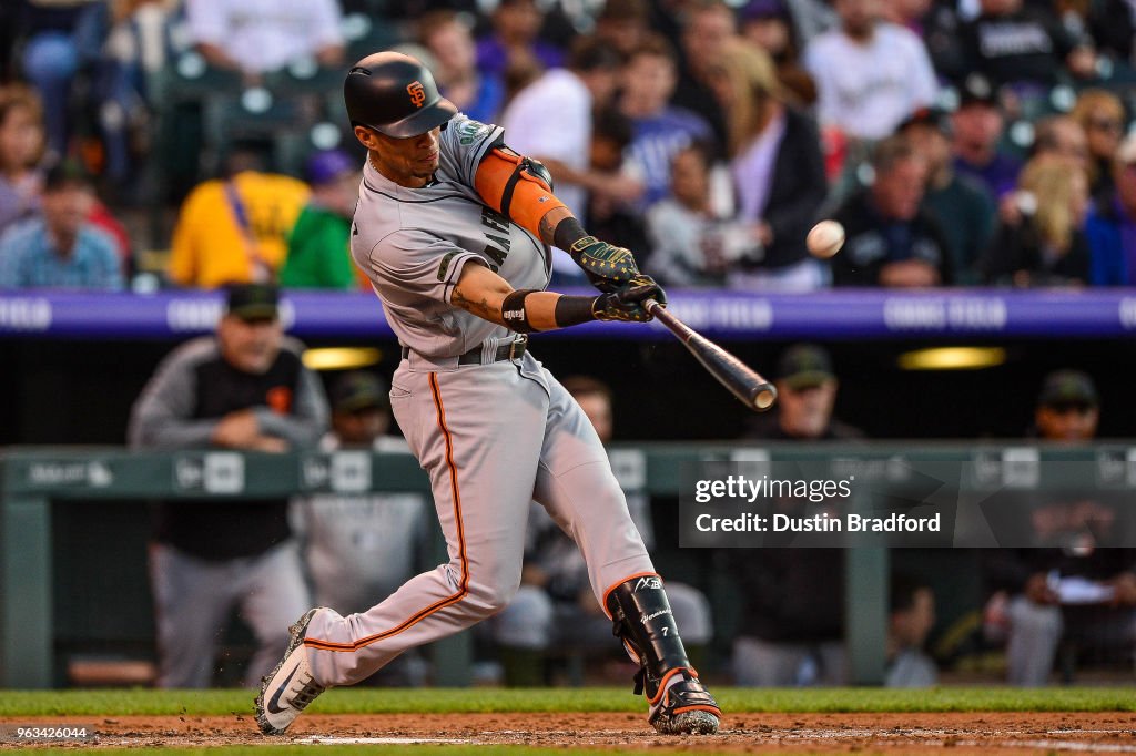 San Francisco Giants v Colorado Rockies