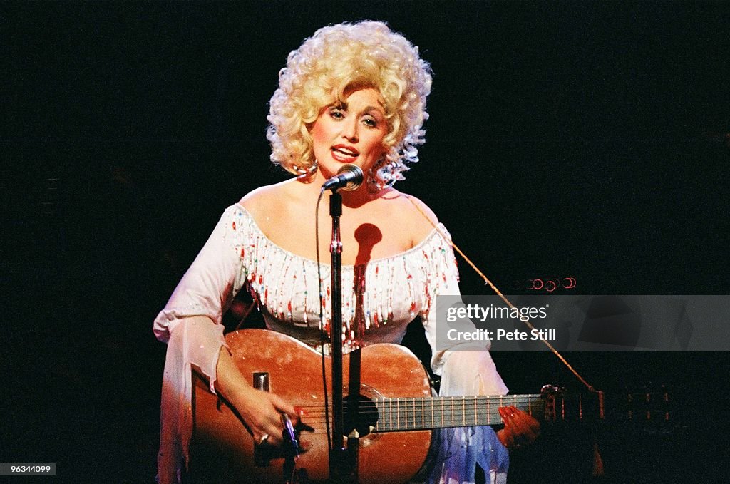 Dolly Parton Performs At The Dominion Theatre in London