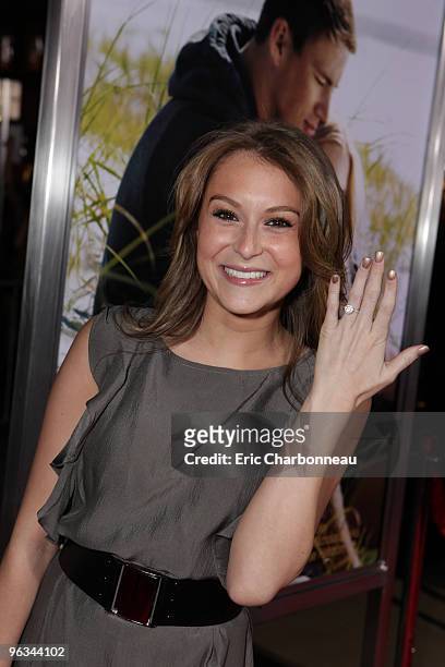 Alexa Vega at the World Premiere of Screen Gems 'Dear John' on February 01, 2010 at Grauman's Chinese Theatre in Hollywood, California.