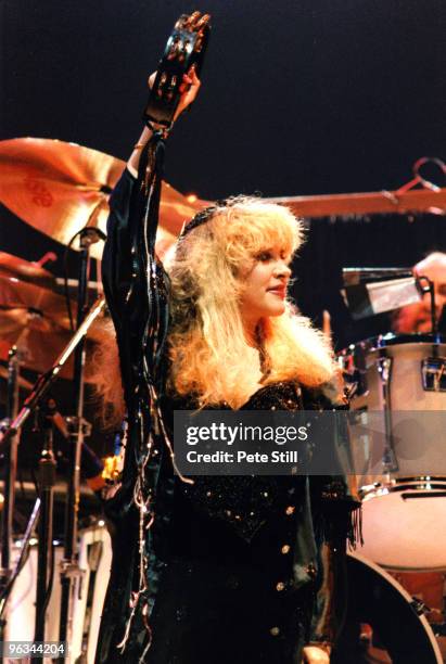 Stevie Nicks of Fleetwood Mac performs on stage at Wembley Arena on May 18th, 1988 in London, United Kingdom.