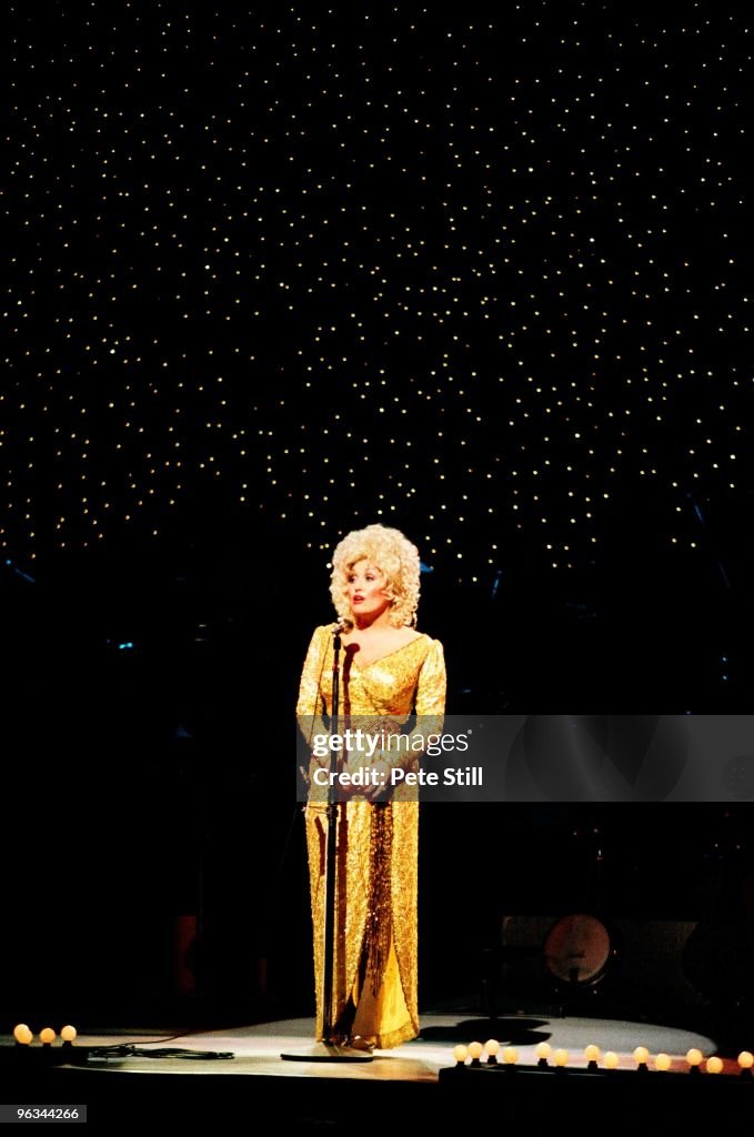 Dolly Parton Performs At The Dominion Theatre in London
