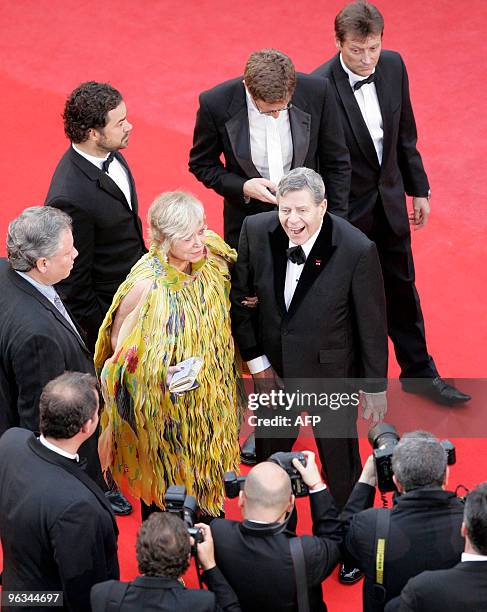 Actor Jerry Lewis arrives for the screening of the movie "Bright Star" directed by New Zealand's director Jane Campion in competition at the 62nd...